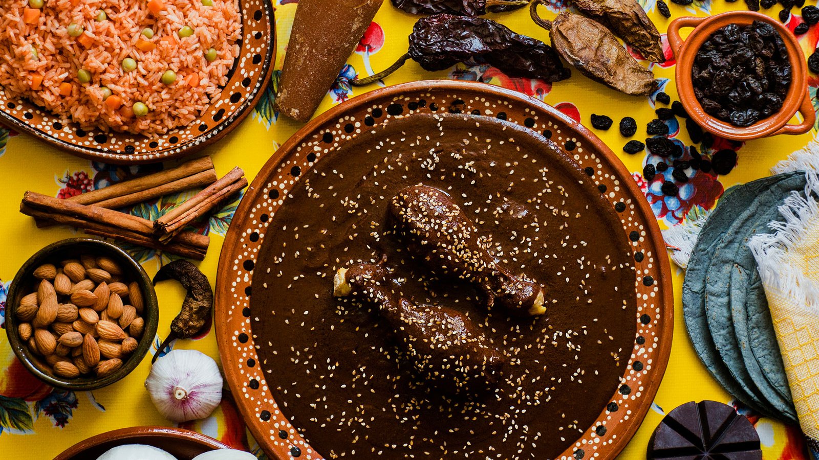 Hero mexican mole